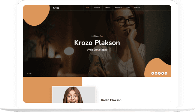 intro page