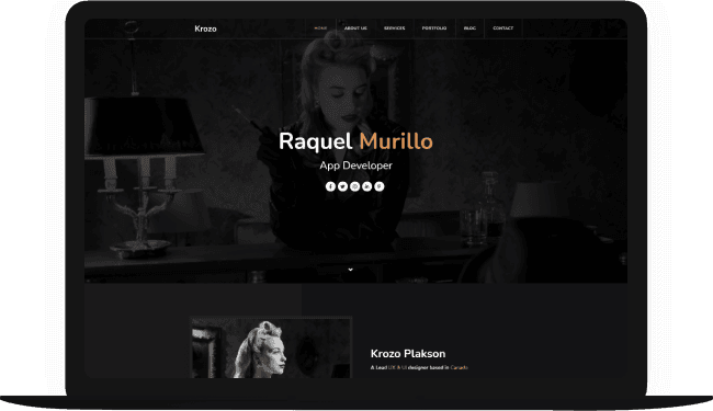 intro page